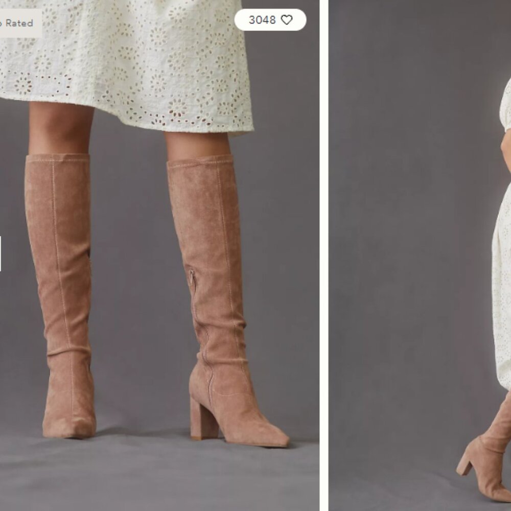 Silent D Komass Knee-High Boots- SIZE 39 (US 8 or 8.5) (Anthropologie)